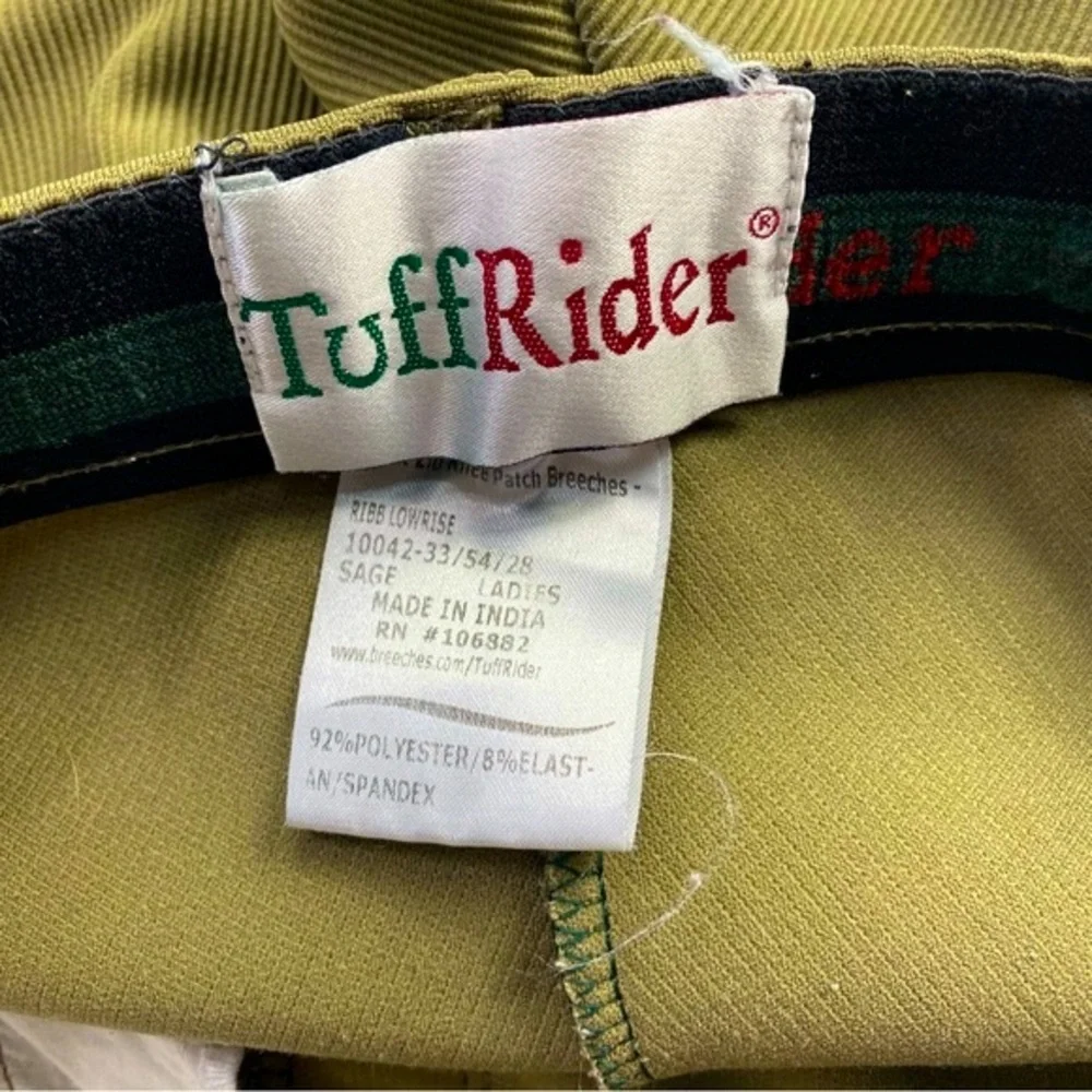 Tuff Rider Brown Stretch Riding Pants Size 28 - Picture 3 of 5